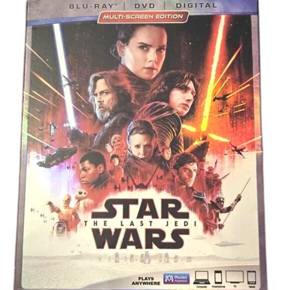 Star Wars: The Last Jedi Blu-ray/DVD Edition (No Digital Code) - Picture 1 of 5